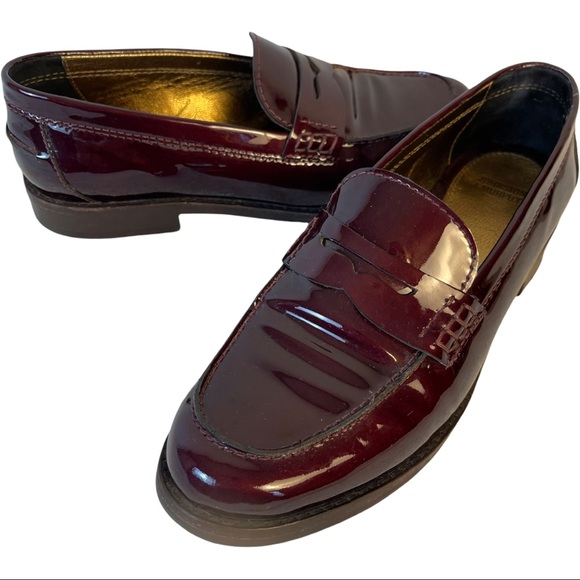 Johnston & Murphy Shoes - Johnston & Murphy Burgundy Patent Leather Loafers